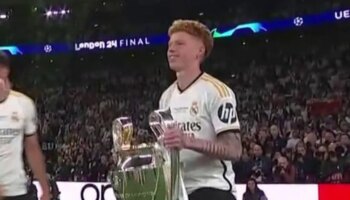 Jeremy de León, el talismán de la cantera del Real Madrid que también ha levantado la Copa de Europa sin ir ni siquiera convocado