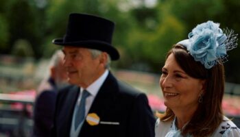 Kate Middleton's parents Carole and Michael at Royal Ascot in first public appearance since cancer news