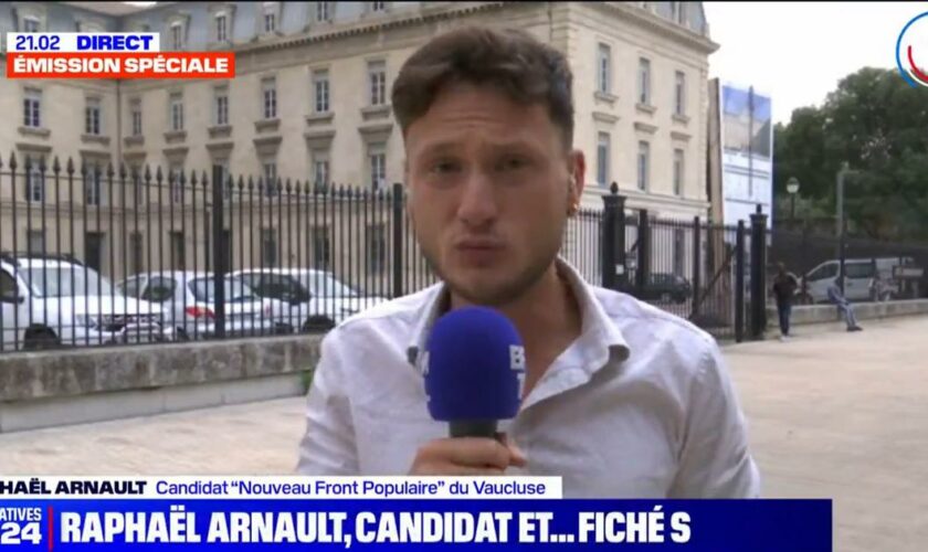 Législatives : «Tout le monde connaît mes prises de parole, mes actions», indique le candidat LFI fiché S Raphaël Arnault
