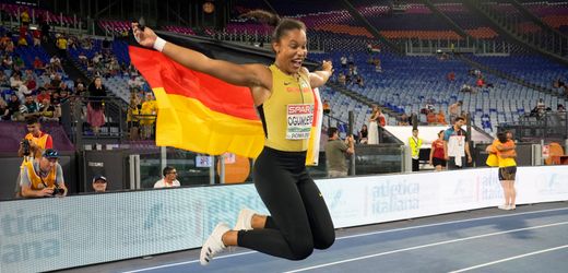 Leichtathletik-EM: Yemisi Ogunleye gewinnt erste Medaille für deutsches Team