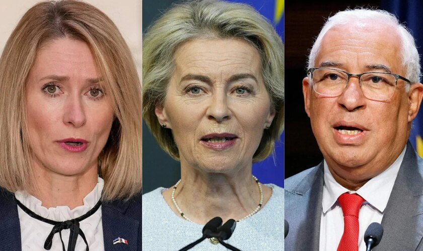 Los negociadores acuerdan el reparto de altos cargos de la UE para Von der Leyen, Costa y Kallas