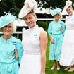 Mary Berry, 89, exudes elegance in a blue dress as she makes a rare appearance with her granddaughter Abby Hunnings at the Derby Festival