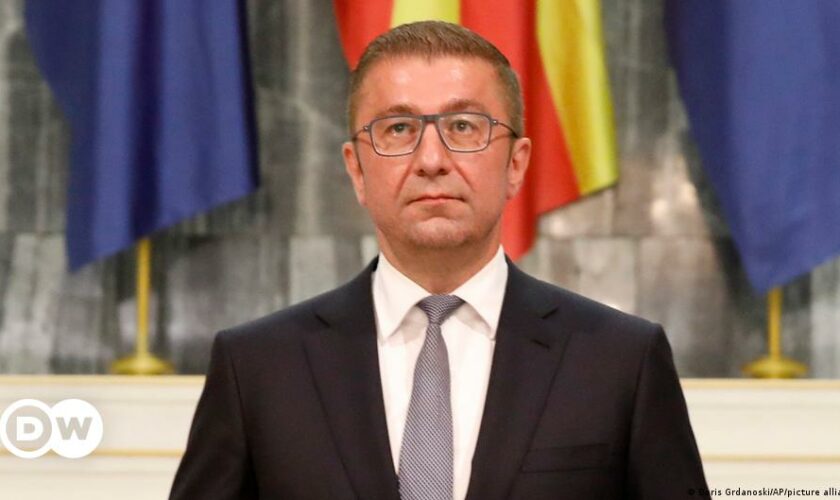 North Macedonia's parliament elects Hristijan Mickoski as PM