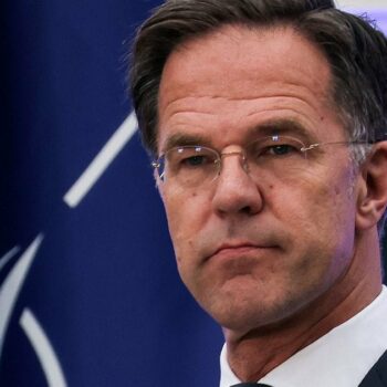 le Premier ministre néerlandais Mark Rutte à La Haye, le 27 juin 2023