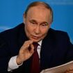 Putin says he is ready for a ceasefire 'tomorrow' if Ukraine pulls out of four regions seized by Russian forces and abandons plans to join NATO - after warning the world has reached 'point of no return'