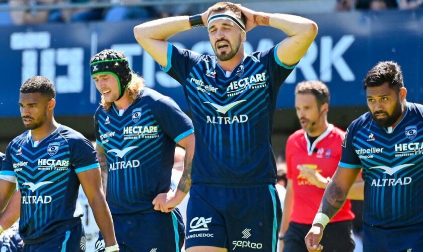 Rugby : dans la douleur, Montpellier assure son maintien en Top 14