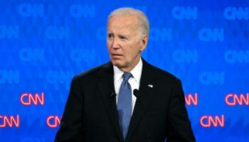 Joe Biden bei der TV-Debatte