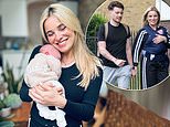 Sian Welby gives birth to a baby girl! This Morning presenter shares her daughter's adorable name as she cradles newborn during a stroll with fiancé Jake Beckett