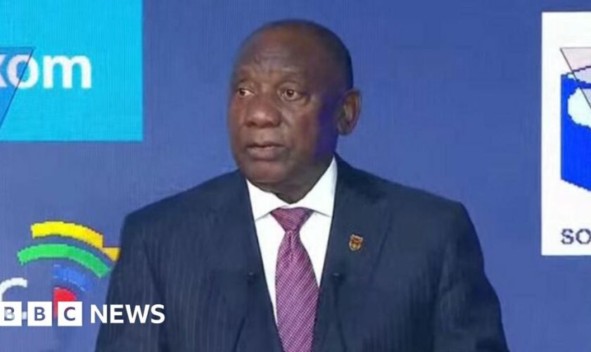 South Africa president faces up to poor poll result