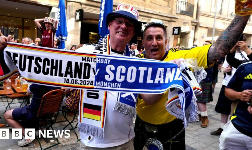 Tartan Army's 'party of the century' ahead of Euro 2024 kickoff