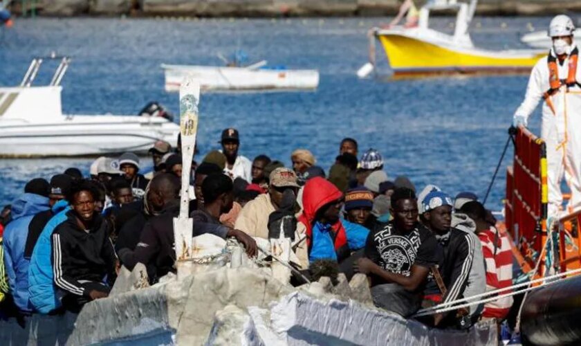 Un total de 21.926 inmigrantes han entrado a España de forma irregular en lo que va de año, el 78% de ellos a Canarias