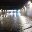 Una fuerte tromba de agua colapsa Valladolid