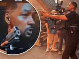 Will Smith leaves fans in awe as he aims gun and holds camera at the same time in Bad Boys 4 behind-the-scenes footage