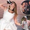 William takes George, Charlotte and Louis to see his old pal Taylor Swift's sell-out London concert - along with Keir Starmer and his wife Victoria, Zara and Mike Tindall