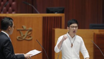 Ya no queda gloria en Hong Kong para Nathan Law