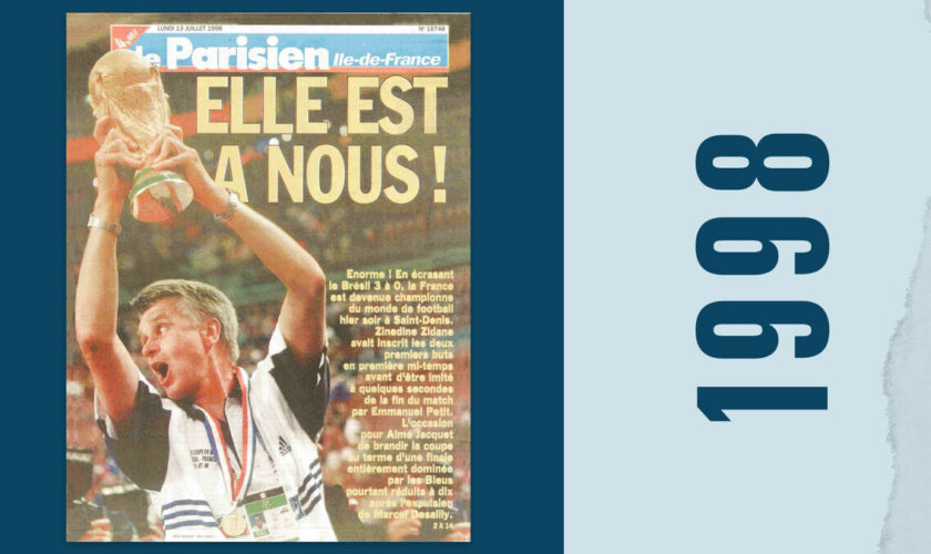13 juillet 1998 : avec les champions du monde d’Aimé Jacquet, la France devient « Black, Blancs, Beur »