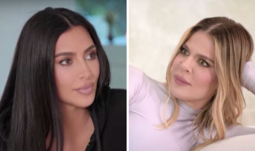 Kim and Khloe Kardashian in fierce clash as they accuse each other of ‘mom-shaming’