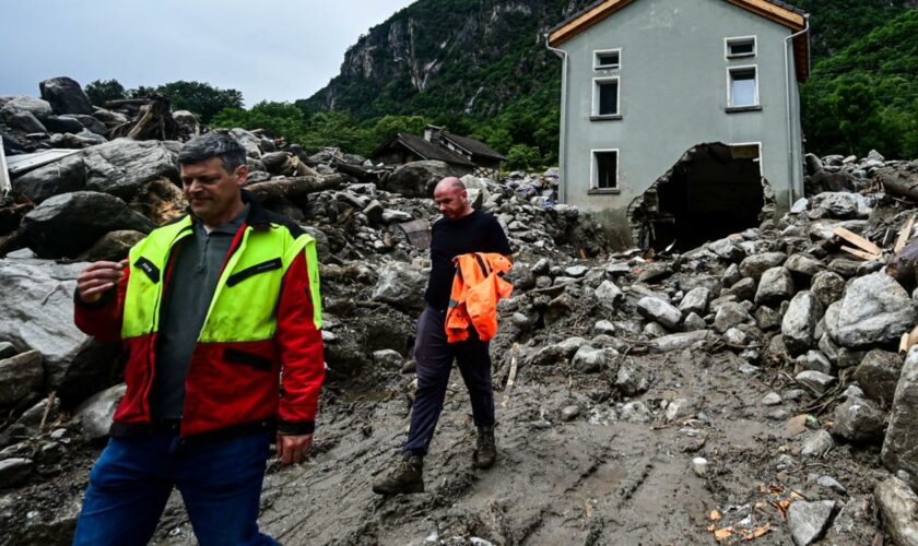 Schweiz: Mindestens vier Tote nach Regenfluten in der Schweiz