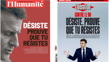 « Libération » et « L’Humanité » ont eu la même inspiration pour leur « Une » contre le RN