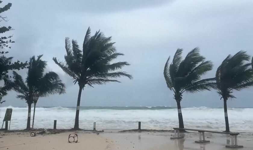 'Monster' Hurricane Beryl slams into Caribbean