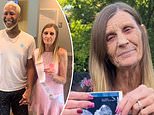Grandmother, 63, who is married to a man 37 YEARS her junior hosts gender reveal party for their unborn baby - as she prepares to become a mom for the EIGHTH time