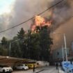 Un incendie dans des zones d’habitation déclaré en Grèce, un hôpital évacué