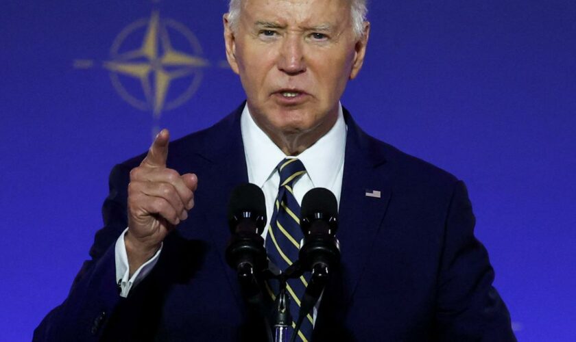 Kämpferischer Joe Biden verspricht der Ukraine zum Nato-Gipfel weiteres Patriot-System