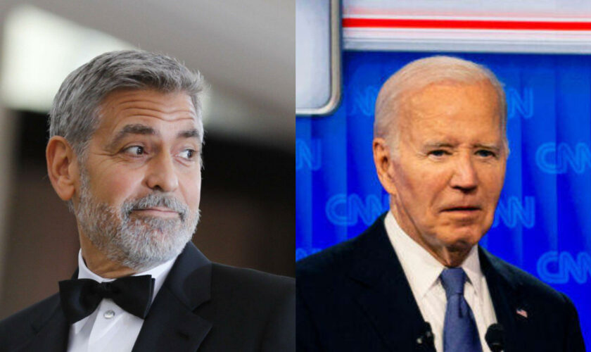 George Clooney appelle Joe Biden à se retirer de la présidentielle américaine dans une tribune publiée dans le « New York Times »