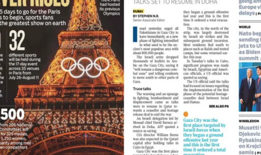 À Paris, “la fièvre olympique monte”