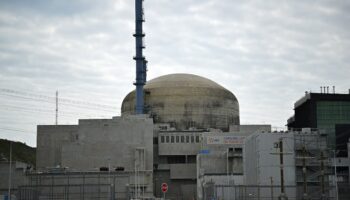 La centrale nucléaire de Flamanville, le 25 avril 2024 dans la Manche