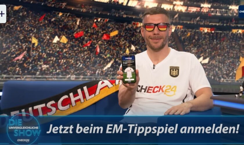 TV-Werbung zur Fußball-EM: Wofür bedankt Poldi sich eigentlich?