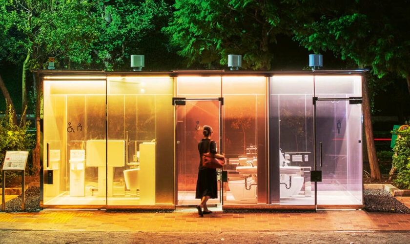 Les toilettes publiques design, vitrine des villes japonaises