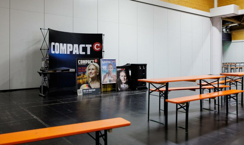 Razzia bei "Compact": AfD Brandenburg kritisiert "Compact"-Verbot