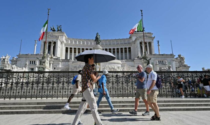 L’Italie redoute “la plus forte vague de chaleur de son histoire”