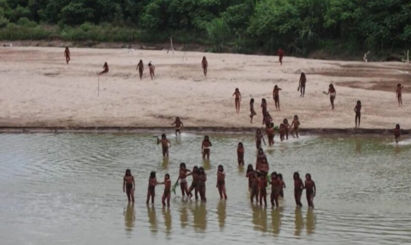 Alarmierendes Video: Seltene Aufnahmen zeigen isoliertes Amazonas-Volk