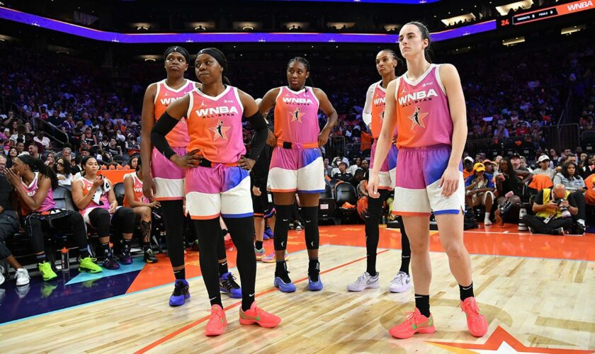 Arike Ogunbowale makes WNBA All-Star Game history in win over Team USA; Caitlin Clark, Angel Reese shine