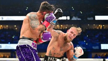 Jake Paul picks up 10th boxing victory with TKO win over Mike Perry