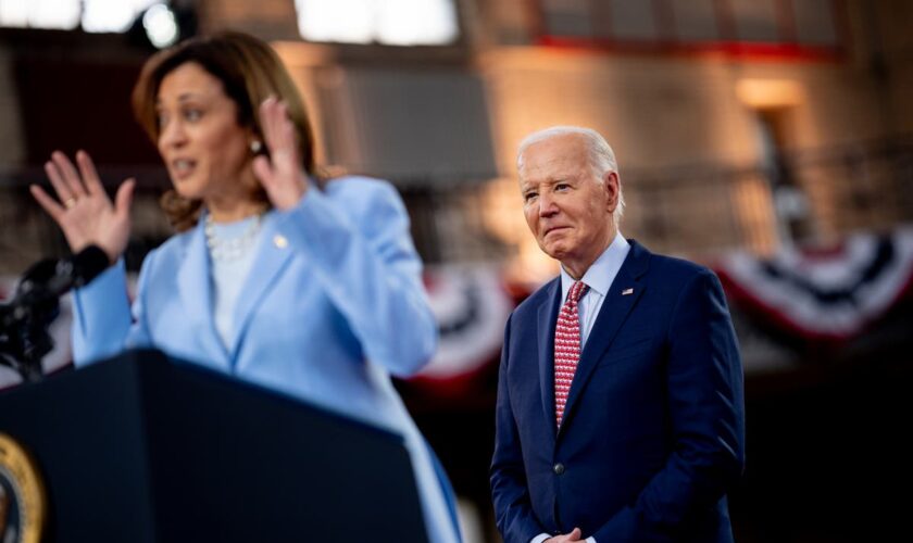 Kamala Harris thanks Joe Biden for endorsement as 2024 campaign is renamed ‘Harris for president’: Live updates