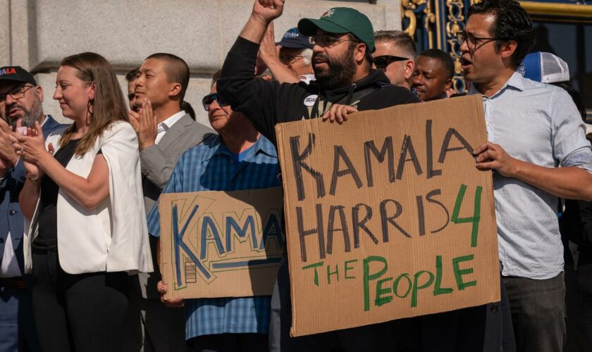 US-Wahlkampf: 81 Millionen Dollar für Kamala Harris gesammelt