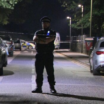 The attack took place outside the Brompton Barracks in Kent
