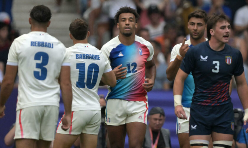 Rugby à 7 aux JO de Paris : la France emmenée par Antoine Dupont fait match nul contre les États-Unis