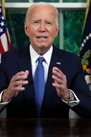 „Ich verehre dieses Amt, aber liebe mein Land mehr“, sagt Biden über seinen Rückzug