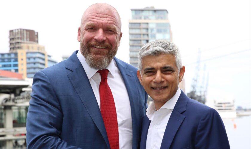 Mayor Sadiq Khan ‘really keen’ to bring WrestleMania experience to London