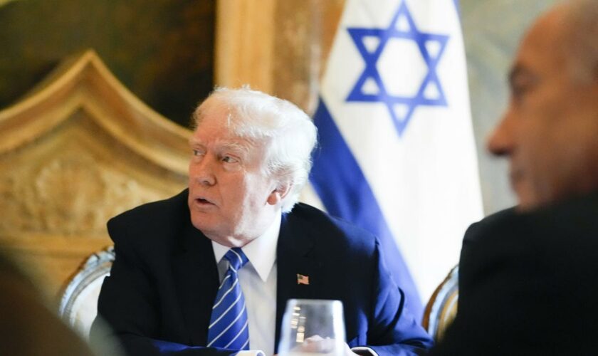 Krieg in Gaza: Trump kritisiert Harris bei Treffen mit Benjamin Netanjahu
