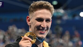 Erste Medaille für Deutschland: Schwimmer Lukas Märtens gewinnt Gold