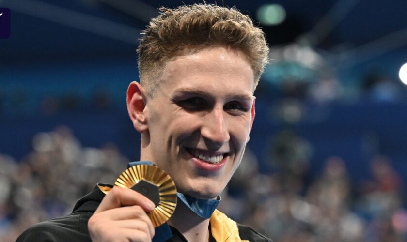 Erste Medaille für Deutschland: Schwimmer Lukas Märtens gewinnt Gold