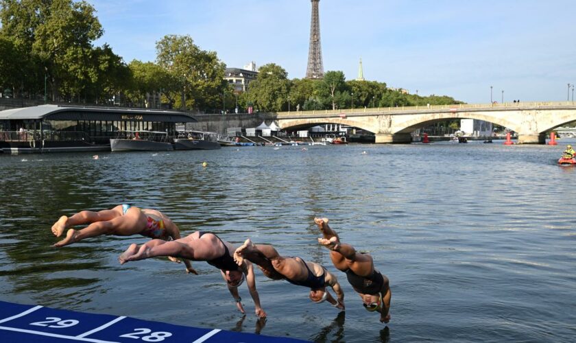 Olympische Spiele in Paris: Triathlon-Training in der Seine kurzfristig abgesagt