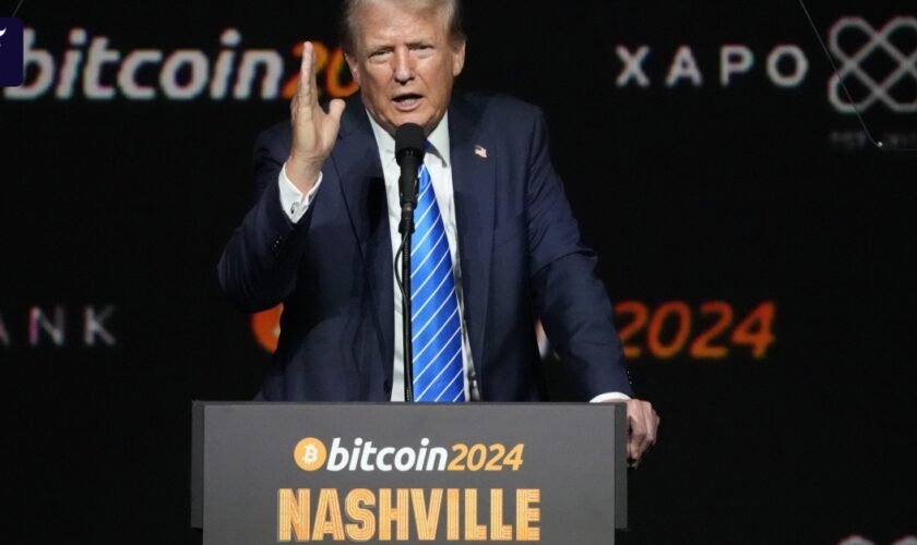 Liveticker zur US-Wahl 2024: Trump will Beirat für Kryptowährungen im Weißen Haus