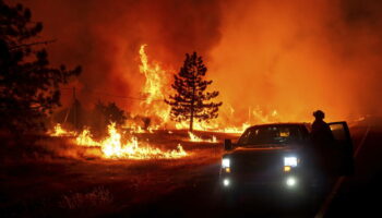 Etats-Unis : un méga-feu en cours devient l’un des plus gros recensés en Californie