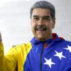 Venezuelan President Nicolas Maduro after casting his vote in the presidential election. Pic: Reuters